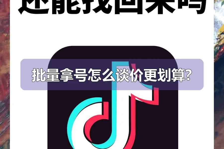 批量拿号怎么谈价更划算?